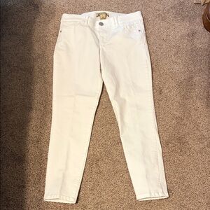 Democracy Women's Cream Skinny Jeans